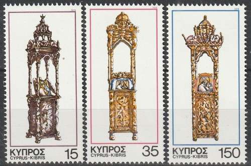 CYPRUS 1978 Christmas Stamps FINE MINT SG 515-7