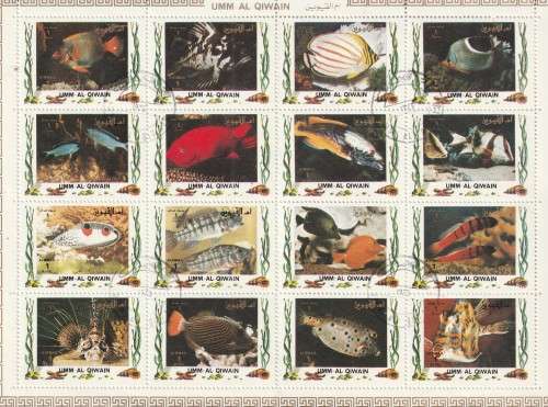 THEMATIC FISH FULL SHEET UMM AL QIWAIN