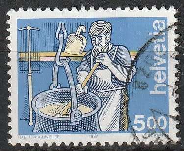 SWITZERLAND 1989 Definitive Issue ULH SG 1175