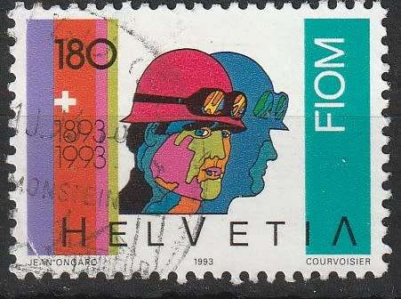 SWITZERLAND 1993 International Metalworkers Federation  ULH SG 1264
