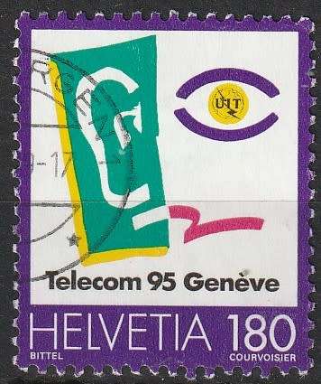 SWITZERLAND 1995 TELECOM `95 Geneve ULH SG 1312