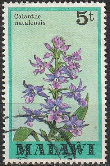 MALAWI 1979 Orchids FINE USED SG 579