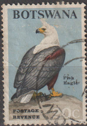 BOTSWANA 1967 Birds ULH SG 228