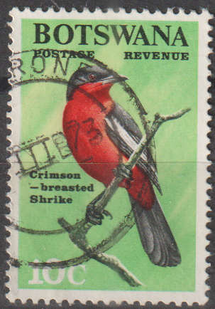 BOTSWANA 1967 Birds ULH SG 226