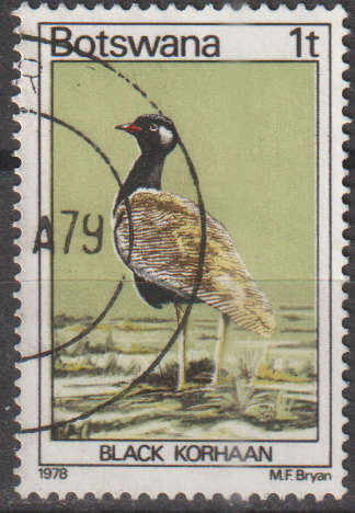 BOTSWANA 1978 Birds ULH SG 411