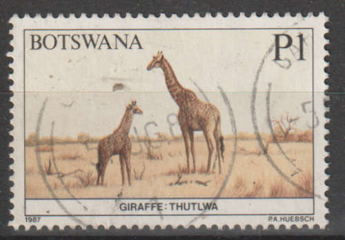 BOTSWANA 1987 Animals of Botswana ULH SG 635