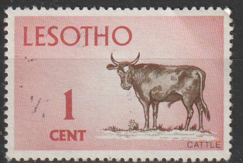 LESOTHO 1971 National Products and Sightseeing ULH SG 192