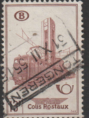 BELGIUM RAIL PARCEL STAMP
