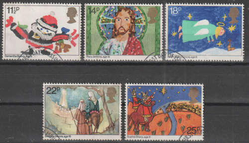GB 1981 Christmas Stamps FINE USED SG 1170-4