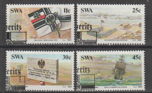 SWA 1984 The 100th Anniversary of Colonization of Southwest Africa by Germany CTO