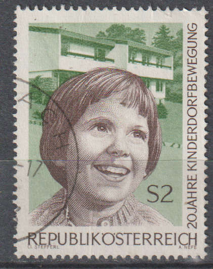 AUSTRIA 1969 The 20th Anniversary of the Kinderdorf Movement in Austria ULH SG 1556