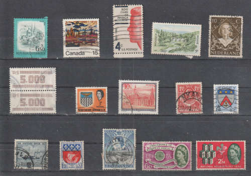 WORLD SELECTION BID PER STAMP TO TAKE ALL CARD EXCLUDED