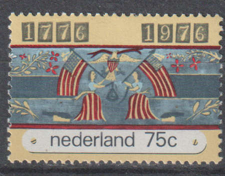 NETHERLANDS 1976 The 200th Anniversary of the USA MM SG 1247
