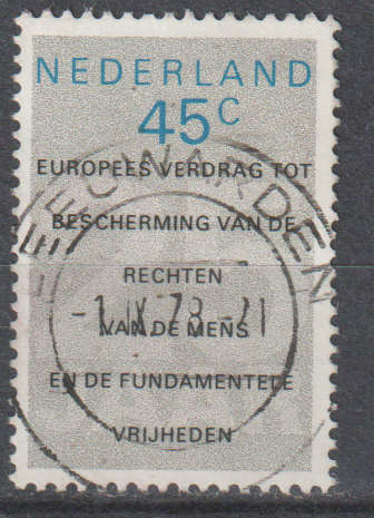 NETHERLANDS 1978 Human Rights  ULH SG 1293