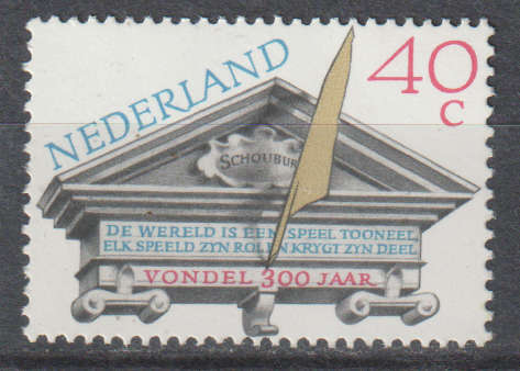 NETHERLANDS 1979 Joost van den Vondel and Jan Steen mm SG 1320