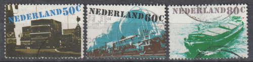NETHERLANDS 1980 Traffic and Transport ULH SG 1342-4