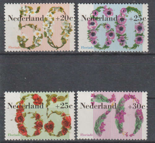 NETHERLANDS 1982 Charity Stamps FINE MINT SG 1397-1400