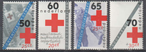 NETHERLANDS 1983 Red Cross FINE MINT  SG 1424-7