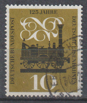 GERMANY 1960 The 125th Anniversary of the Railroads ULH SG 1259