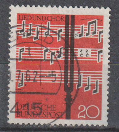 GERMANY 1962 Choral Singing ULH SG 1294