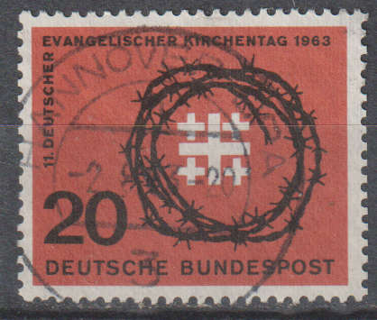 GERMANY 1963 Evangelical Church Day ULH SG 1319