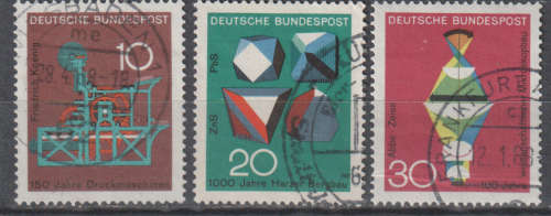 GERMANY 1968 Technic and Science ULH SG 1451-3
