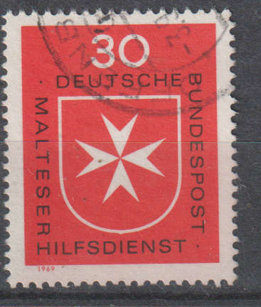 GERMANY 1969 The Maltese Relief Organization ULH SG 1500