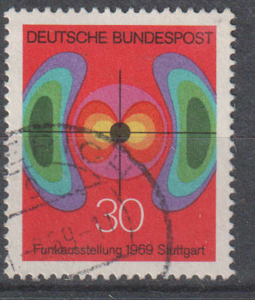 GERMANY 1969 Radio and Television Exhibition ULH SG 1498