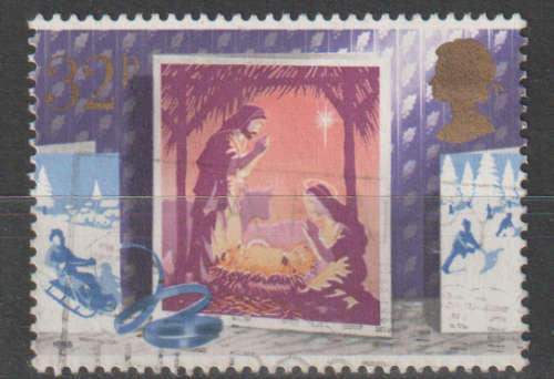 GB 1988 Christmas Stamps ULH SG 1417