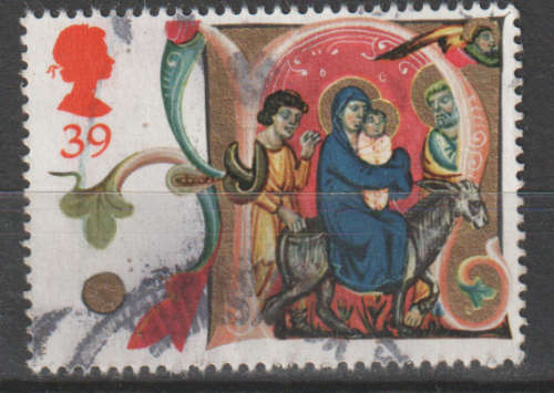 GB 1991 Christmas Stamps ULH SG MS 1586