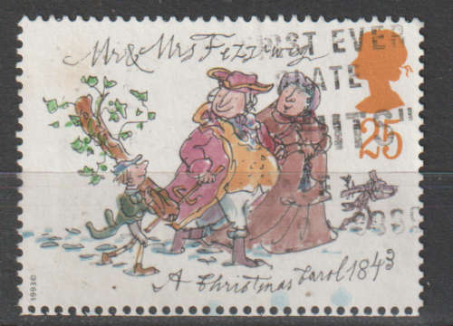 GB 1993 Christmas Stamps - `A Christmas Carol` by Charles Dickens ULH SG 1791