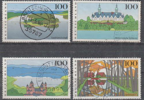 GERMANY 1996 Landscapes  ULH SG 2709-12