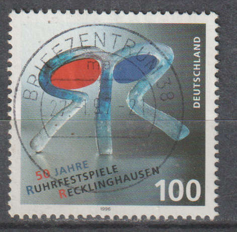 GERMANY 1996 The 50th Anniversary of the Ruhr Festival Play in Recklinghausen ULH SG 2717