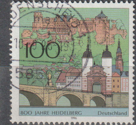 GERMANY 1996 The 800th Anniversary of Heidelberg ULH SG 2725