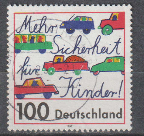GERMANY 1997 Safety for Children in Traffic ULH SG 2753