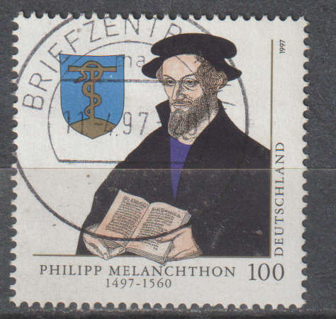 GERMANY 1997 The 500th Anniversary of the Birth of Philipp Melanchthon, Scientist ULH SG 2754