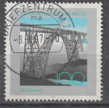 GERMANY 1997 The 100th Anniversary of the Müngstener Bridge ULH SG 2779