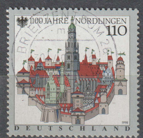 GERMANY 1998 The 1100th Anniversary of Nördlingen ULH SG 2828