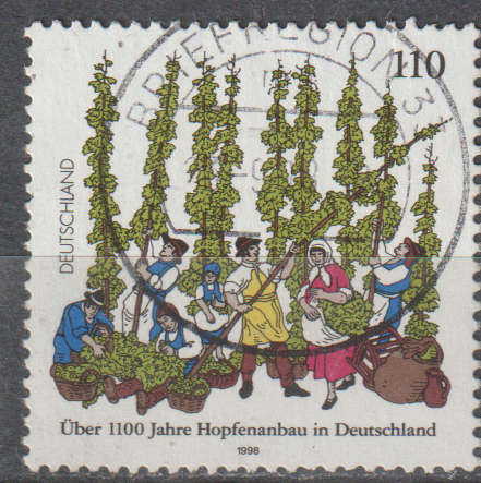 GERMANY 1998 The 1100th Anniversary of the Hop Growing in Germany ULH SG 2858