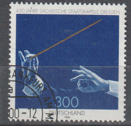 GERMANY 1998 The 450th Anniversary of the Saxon State Chappel in Dresden ULH SG 2881