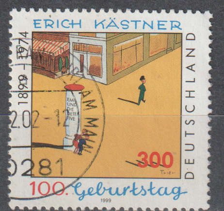 GERMANY 1999 The 100th Anniversary of the Birth of Erich Kästner, Writer ULH SG 2890
