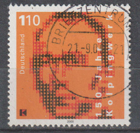 GERMANY 2000 The 150th Anniversary of Kölpingwerk ULH SG 2984