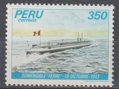 PURU 1983 Peruvian Navy MM SG 1559