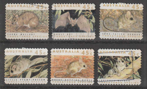 AUSTRALIA 1992 Threatened Species ULH SG 1312-7