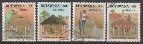 BOTSWANA 1985 Christmas - Edible Wild Cucumbers UNH SG 586-9