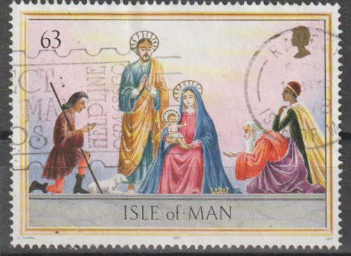 ISLE OF MAN 1997 Christmas Stamps ULH SG 767