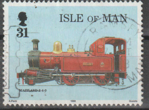 ISLE OF MAN 1998 The 125th Anniversary of Railroads on Isle of Man ULH SG 803