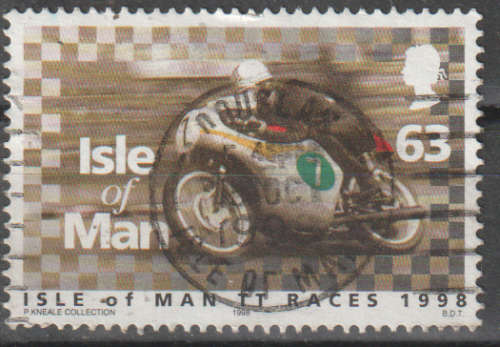 ISLE OF MAN 1998 The Tourist Trophy Motor Race ULH SG 812