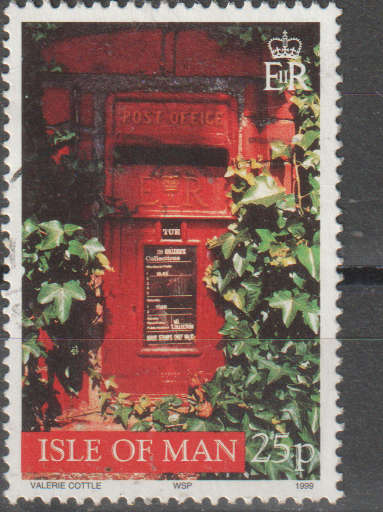 ISLE OF MAN 1999 Pilar Boxes ULH SG 827