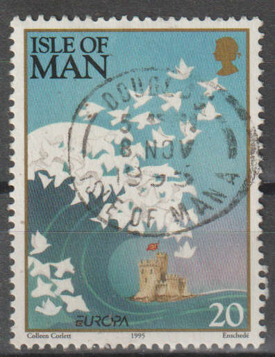 ISLE OF MAN 1995 EUROPA Stamps - Peace and Freedom ULH SG 639